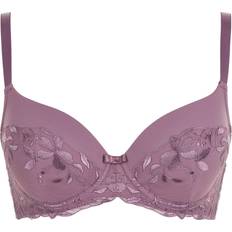 Florals - Purple Underwear Triumph Sexy Angel Spotlight Push-up Bra - Grapeade