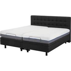 160cm Camas Ajustables Beliani Duke Adjustable Bed 160x200cm