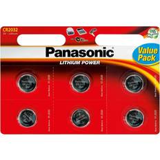 Panasonic 2032 Panasonic CR2032 6-pack