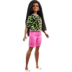 Barbie Barbie Fashionistas with Long Braids in Neon Look Doll
