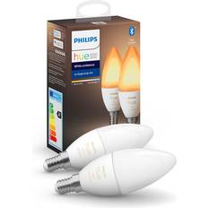 Philips hue ambiance e14 Philips Hue kaarslamp White Ambiance 2x E14 5,2W wit