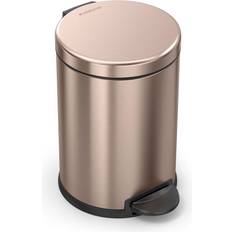 Goud Pedaalemmers Simplehuman Round Pedaalemmer 4.5 L