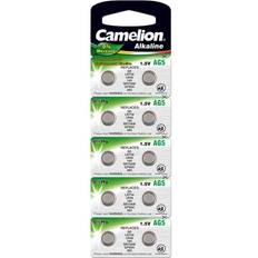 Camelion Confezione da 10 batterie Alkaline AG5 senza mercurio Hg