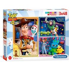 Toy Story Classic Jigsaw Puzzles Clementoni Supercolor Disney Toy Story 4 3x48 Pieces