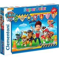 Paw Patrol Klassiska pussel Clementoni Supercolor Paw Patrol 104 Bitar