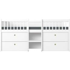 FLEXA Freja Low Mid Sleeper with storage 101.7x206cm