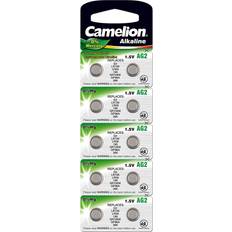 Camelion Pack de 10 piles Alcaline AG2 sans mercure/Hg