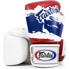 Fairtex Handschoenen Fairtex Thai Pride Limited Edition (Kick)bokshandschoenen Wit/Blauw/Rood oz