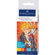 Manga pennor Faber-Castell Pitt Artist Pens Manga Shônen 6-pack