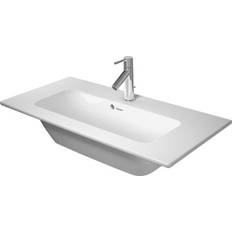 Duravit Lavabo Pour Meuble Compact 83 x 40 cm Avec 1 Trou Blanc Alpin 2342830000