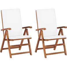Positionsstol dyna Utemöbler vidaXL 48983 2-pack Positionsstol, Trädgårdsmatstol