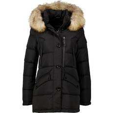 Dame - Ægte pels Jakker Hollies Wilma Jacket - Black/Nature (Real Fur)