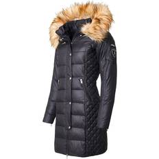 RockandBlue Beam Down Jacket - Black/Natural (Faux Fur)