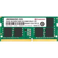 Transcend 32gb Jm Ddr4 2666mhz So-dimm2rx8