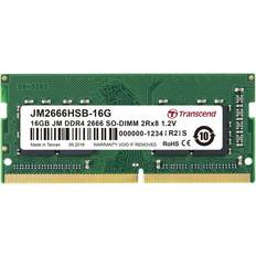 16 GB - 2666 MHz Memorie RAM Transcend JetRam JM2666HSB-16G Memoria Ram 16Gb DDR4 2666MHz