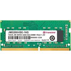 1 - 16 GB - SO-DIMM DDR4 Memorie RAM Transcend JetRam JM3200HSE-16G Memoria Ram 16Gb Ddr4 3200Mhz