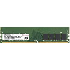 Mémoires RAM Transcend JetRam 16GB DDR4 3200Mhz (PC4-25600) 1Rx8 2Gx8 288-Pin UDIMM Desktop Memory Module JM3200HLE-16G