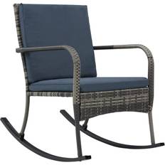 Gray Outdoor Rocking Chairs vidaXL 47748