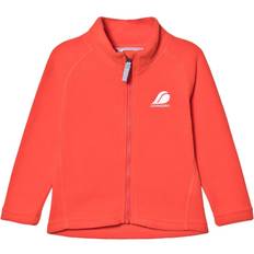 Didriksons Monte Kid's Microfleece Jacket - Poppy Red (503412-424)