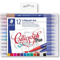 Hobbymateriale Staedtler Calligraphy 3005 Double Ended Pen 12-pack