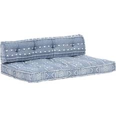 Pallsoffa dynor Utemöbler vidaXL 287721 Stolsdyna Indigo (120x80cm)