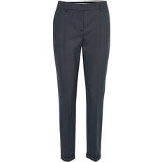 Karen by Simonsen Dame Bukser & Shorts Karen by Simonsen Sydney Cigaret Suiting Pant - Dark Blue