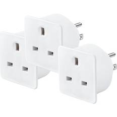 Travel Adapters Masterplug 858/6117 3pcs