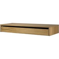 Walnut Wall Shelves Maze Interior Pythagoras Wall Shelf 80cm