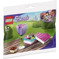 Lego flower LEGO Friends Chocolate Box & Flower 30411