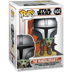 Figurines Funko Pop! Star Wars Mandalorian with the Child