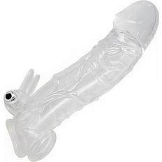 Läpinäkyvä Peniksensuojat You2Toys Crystal Skin Vibration