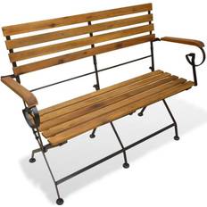 Acier Bancs de Jardin vidaXL 43736 Banc de Jardin