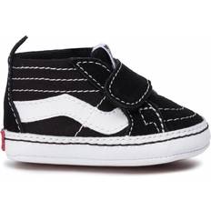 Leer Kinderenschoenen Vans Sk8-Hi Crib - Zwart