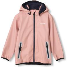 86/92 Buitenkleding Tretorn Aktiv Fleece-Lined Rain Jacket - Pink/Roze