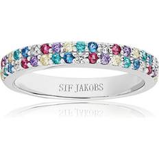 Sif Jakobs Corte Due Earrings - Silver/Multicolor