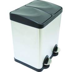 Recycle bin Charles Bentley 2 Compartment Recycle Bin 7.925gal