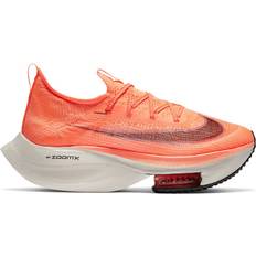 Femme - Nike Alphafly Chaussures de Course Nike Air Zoom Alphafly NEXT% W - Bright Mango/Metallic Red Bronze/Svart/Citron Pulse