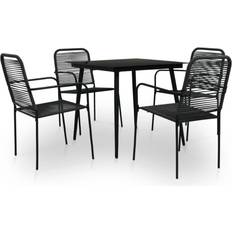 vidaXL 48569 Juego de comedor de patio, 1 Mesa incl. 4 Sillas