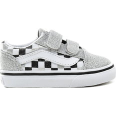 Vans Td Old Skool V Glitter/Sliver/True White Unisex