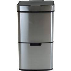 Charles Bentley Triple Compartment Sensor Bin 16.379gal