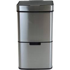 Cleaning Equipment & Cleaning Agents Charles Bentley Triple Compartment Sensor Bin 62L