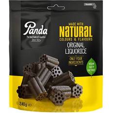 Veganske Lakrids Panda Natural Original Lakrids 240g