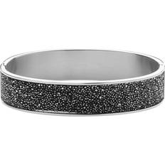 Dyrberg/Kern Gråa Smycken Dyrberg/Kern Shine Bracelet - Silver/Black