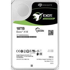 Seagate HDD - S-ATA 6Gb/s Kiintolevyt Seagate Exos X18 18TB Kovalevy ST18000NM000J SATA-600 3.5"