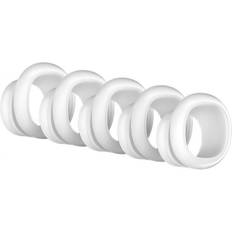 Ftalaatvrij Seksspeeltjes accessoires Satisfyer Caps for Penguin, 5-pack