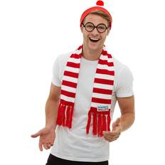 Maskerad Smiffys Where's Wally? Kit Red & White