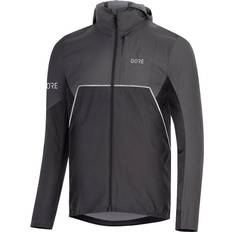 Gore Bike-Wear Partial Gore-Tex Infinium Hooded Jacket Men - Black/Terra Grey