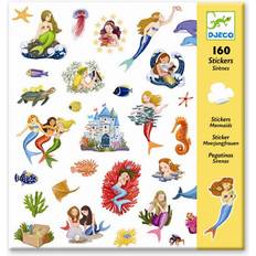 Klistremerker Djeco Stickers Mermaids