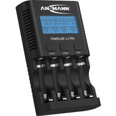 Ansmann Chargeur de batterie Batteries et Chargeurs Ansmann Chargeur de piles rondes NiCd, NiMH Powerline 4.2 Pro