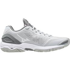 Grigio Scarpe da pallamano Mizuno Wave Stealth V W - Gray/White